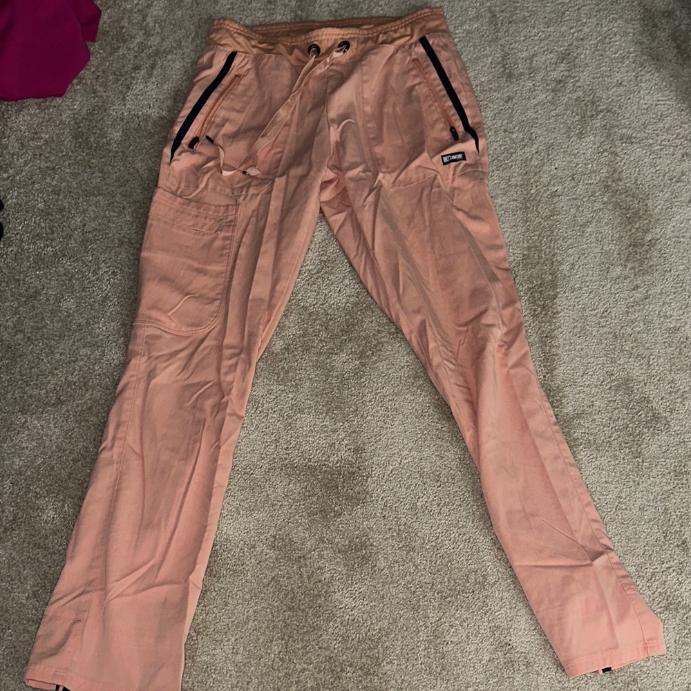Grey's Anatomy Peach Drawstring Pants